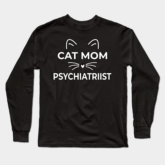 Psychiatrist Long Sleeve T-Shirt by Elhisodesigns